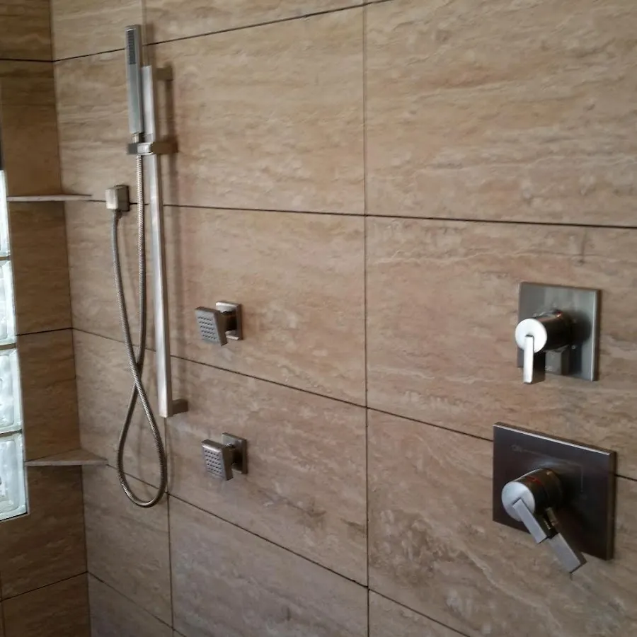 Shower fixture installation for Gas Line Repair in Collierville